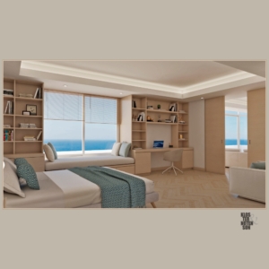 Las vistas desde dormitorio principal (Reforma de apartamento en Marbella - Torre Real)
